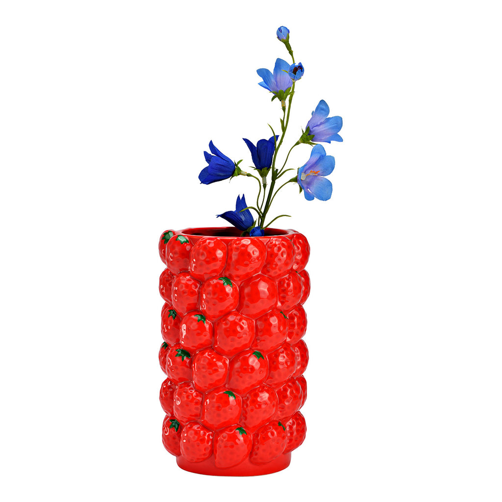Vase fraises