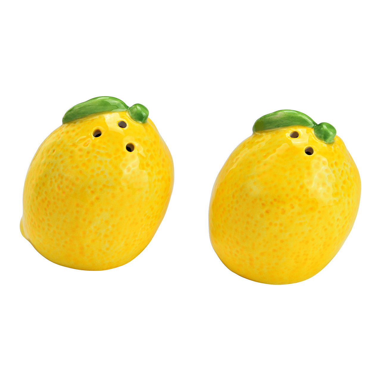 Salière et poivrière citron