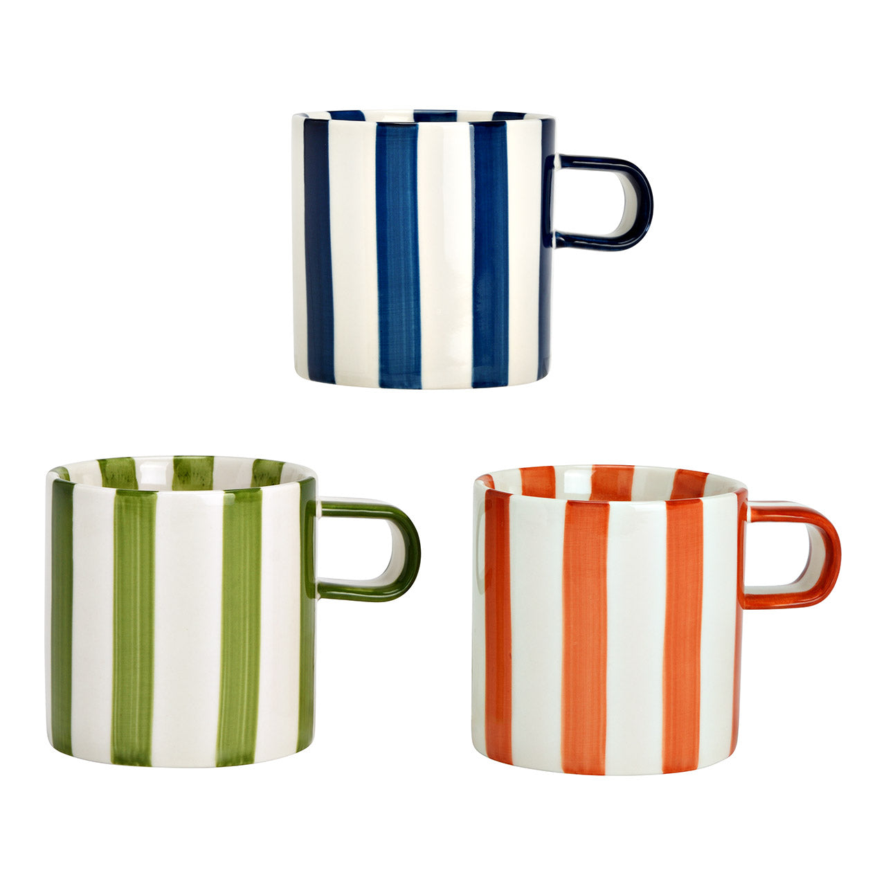 Mug rayures colorées