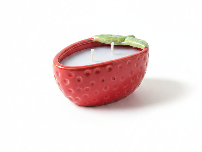 Bougie fraise