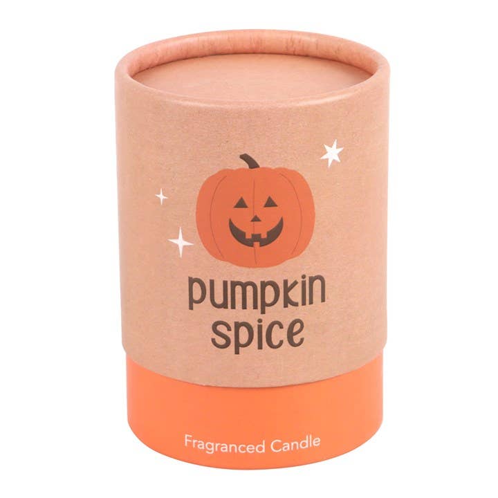 Bougie Peekaboo parfumée à la citrouille et aux épices