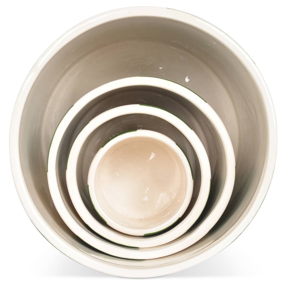Pot rayure noir - diverses tailles