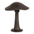 Figurine décorative Champignon 12x11x15 cm Métal marron