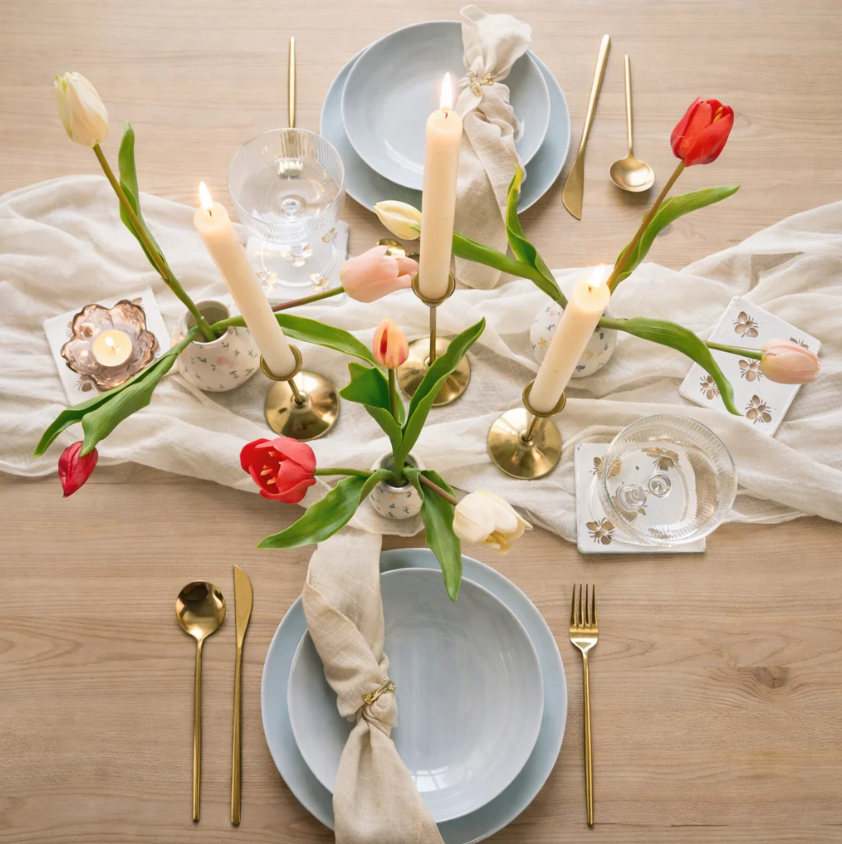 Chemin de table en gaze