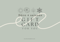 Offrez le plaisir de la surprise avec la carte cadeau