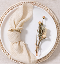 Rond de serviette doré