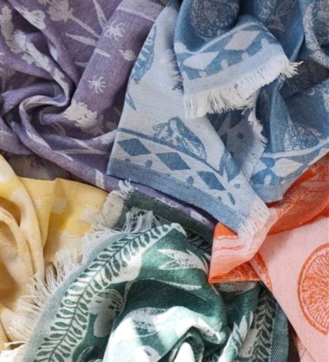 Essuie-mains | motifs fruités et floraux