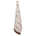 Torchon 50x70 cm en coton beige Champignons Kitchen