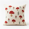 Housse de coussin brodée d'automne – 45 × 45 cm