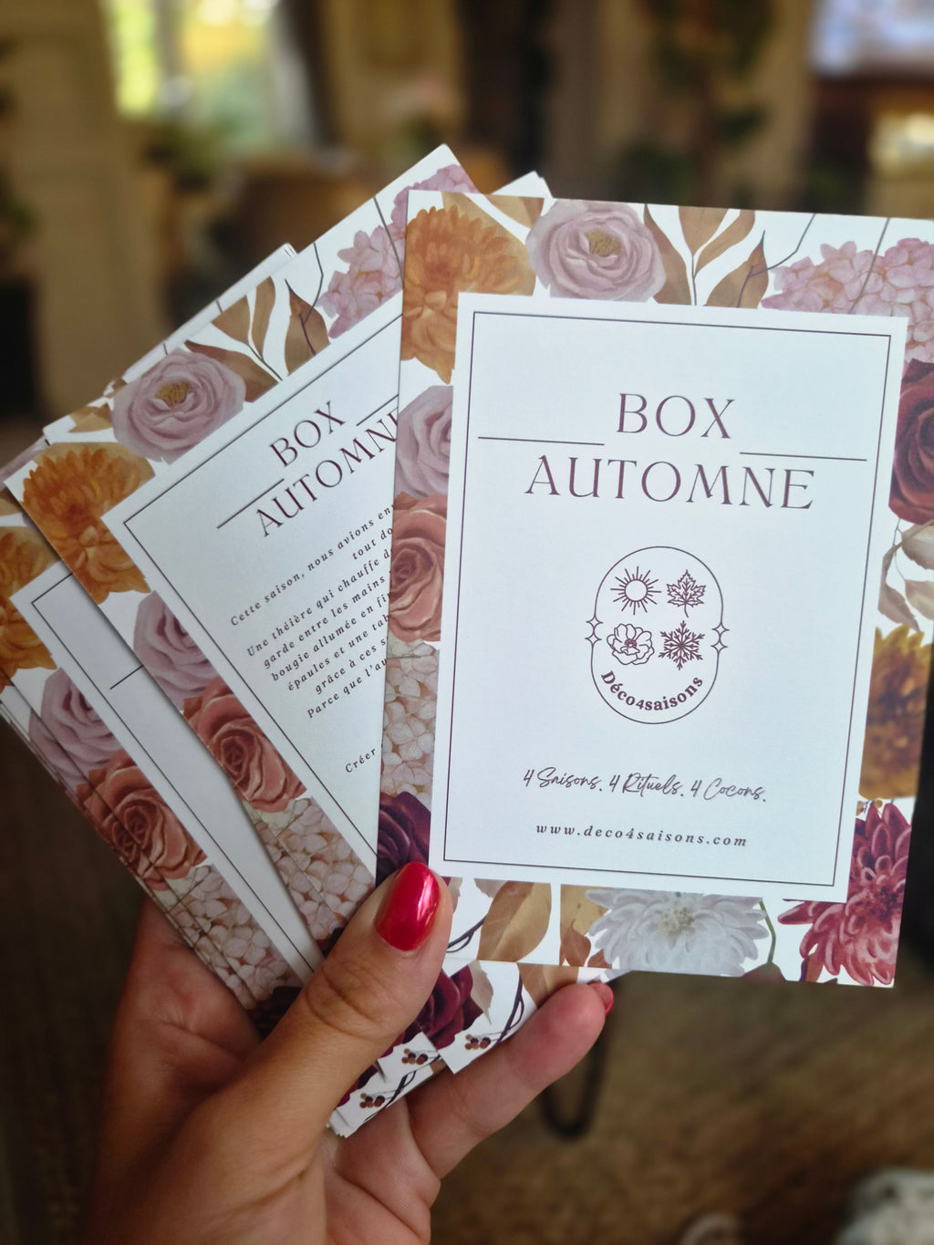 BOX Déco4Saisons | Le rituel déco au fil des saisons