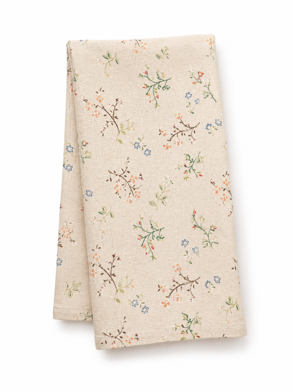 Serviette de table en coton imprimée